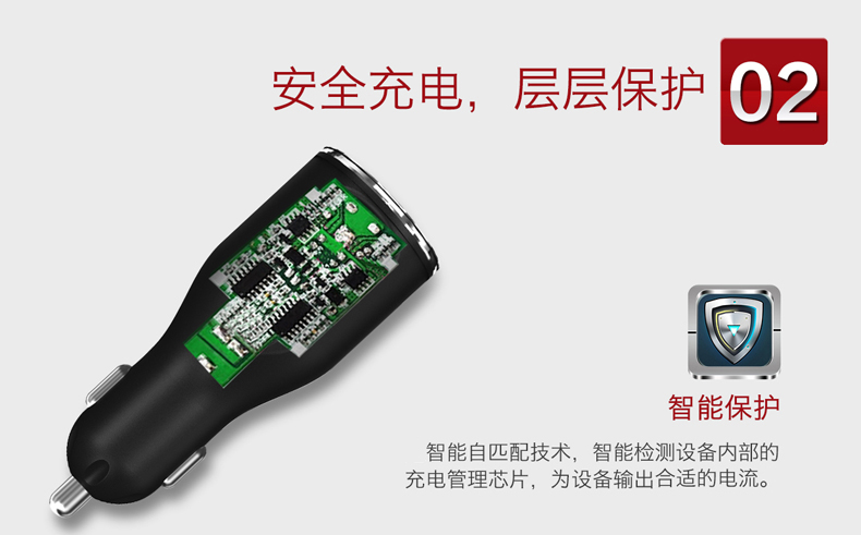 iWALK蘋(píng)果6車(chē)載充電器 車(chē)充 三星 iphone6s車(chē)載充電器CCD002