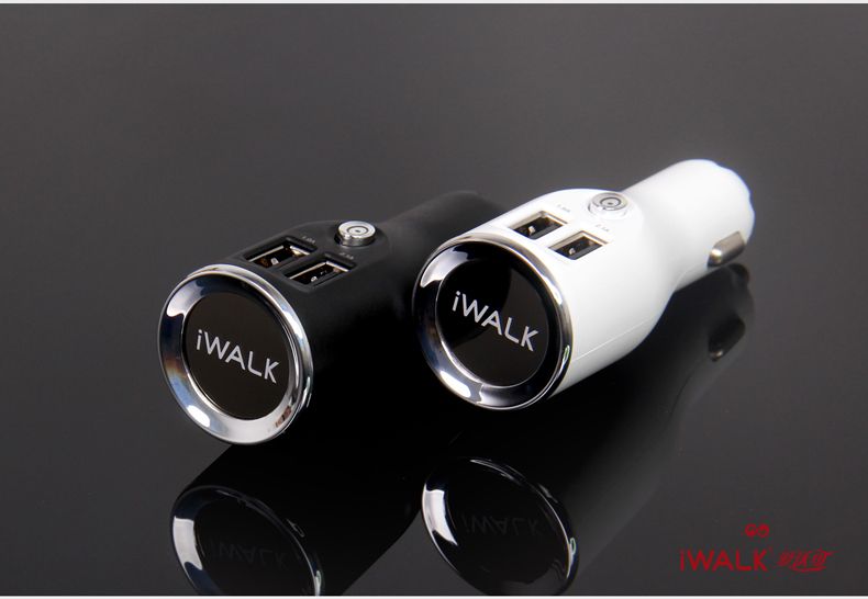 iWALK蘋(píng)果6車(chē)載充電器 車(chē)充 三星 iphone6s車(chē)載充電器CCD002