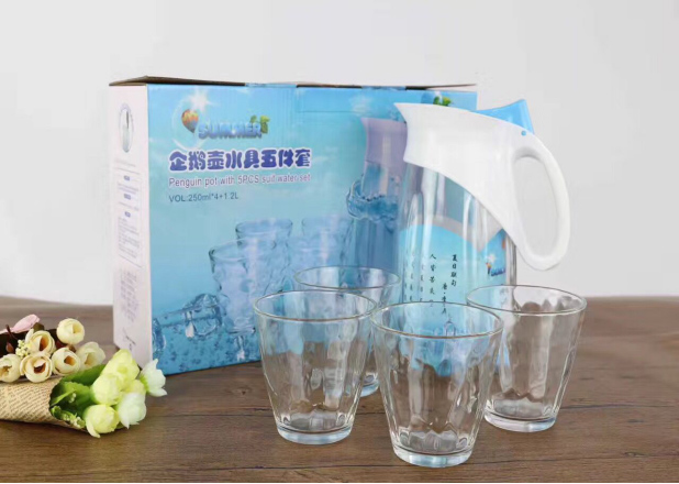 玻璃水具五件套